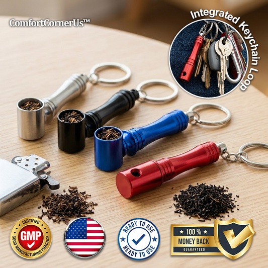 ComfortCornerUs™ FlashTube Alloy Keychain Tool
