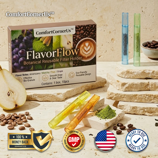 ComfortCornerUs™ FlavorFlow Botanical Reusable Filter Holder