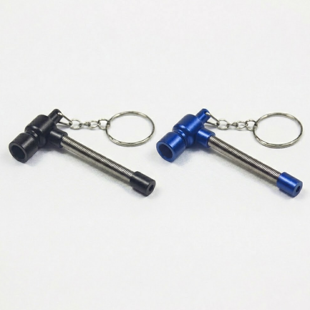 ComfortCornerUs™ FlexBend Alloy Spring Keychain Tool