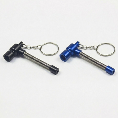 ComfortCornerUs™ FlexBend Alloy Spring Keychain Tool