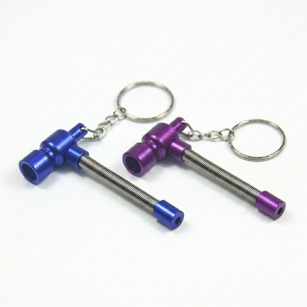 ComfortCornerUs™ FlexBend Alloy Spring Keychain Tool