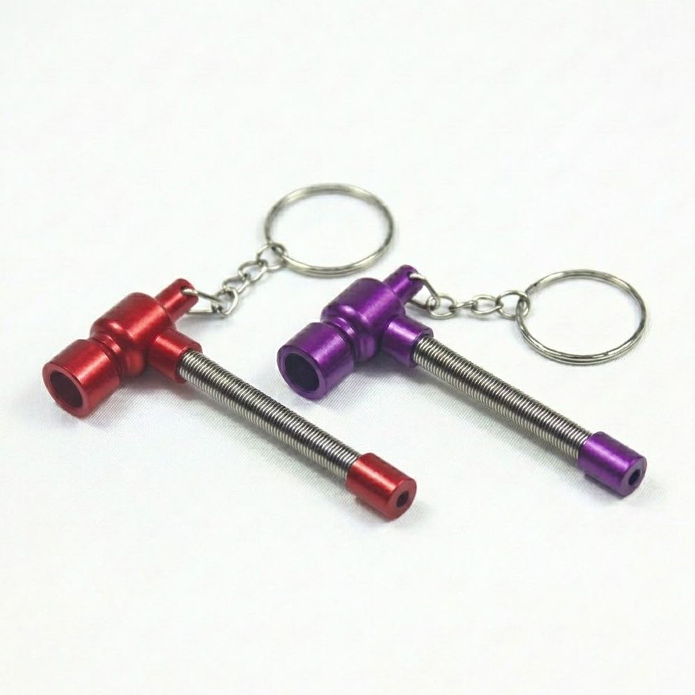ComfortCornerUs™ FlexBend Alloy Spring Keychain Tool