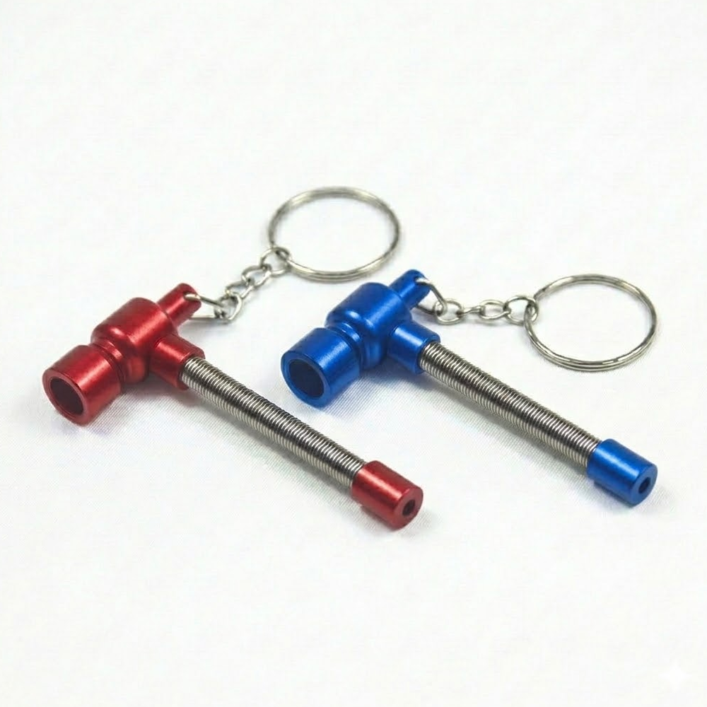 ComfortCornerUs™ FlexBend Alloy Spring Keychain Tool