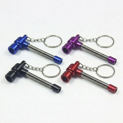 ComfortCornerUs™ FlexBend Alloy Spring Keychain Tool