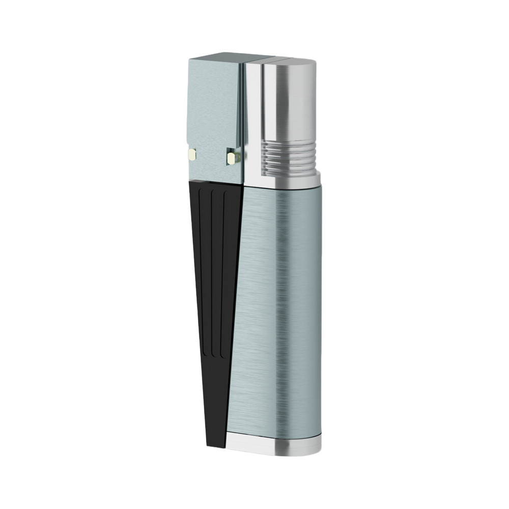 ComfortCornerUs™ Fold-Away 2-in-1 Metal Lighter Combo