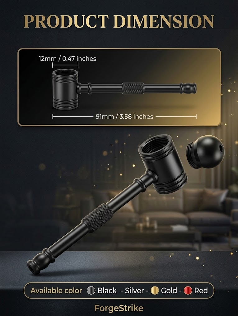 ComfortCornerUs™ ForgeStrike Pocket Alloy Chamber