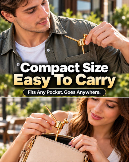 ComfortCornerUs™ FreeFit Aqua Versa Brass Bottle Tool