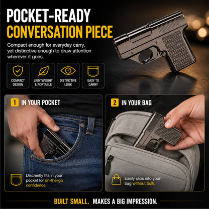 ComfortCornerUs™ GearStrike Utility Storage Torch Lighter