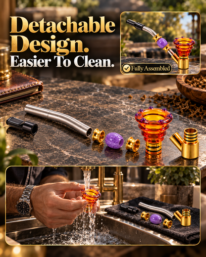 ComfortCornerUs™ GlassArc Sculpted Alloy Pocket Tool