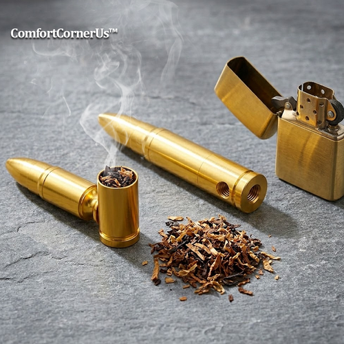 ComfortCornerUs™ GoldStrike Mini Bullet Alloy Companion
