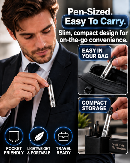 ComfortCornerUs™ HandyFlame 2-in-1 Alloy Lighter Tool