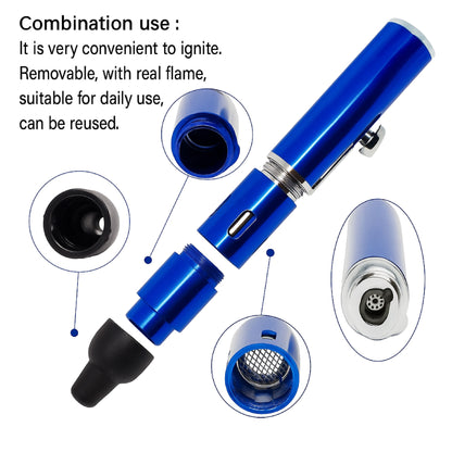 ComfortCornerUs™ Herbal Slim Pen Metal Lighter