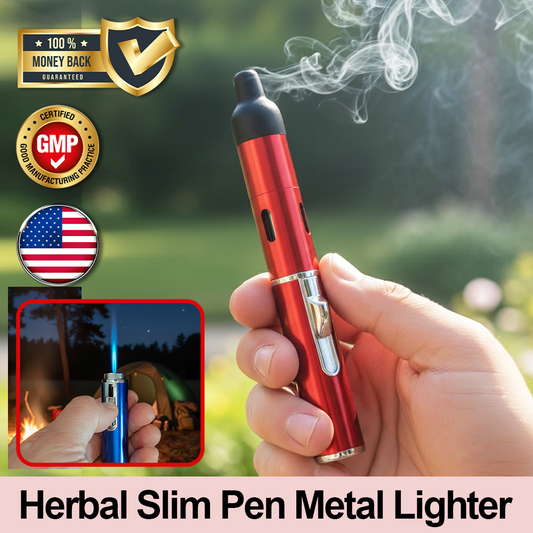 🔥TikTok Hot Sellers - ComfortCornerUs™ Herbal Slim Pen Metal Lighter