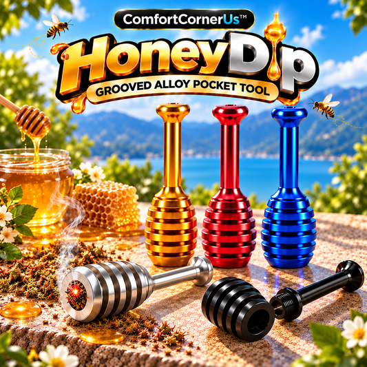 ComfortCornerUs™ HoneyDip Grooved Alloy Pocket Tool