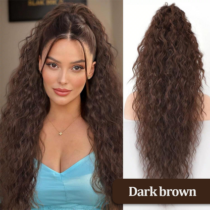 🔥TikTok Hot Sellers- ComfortCornerUs™ InstaPony Curly Extension Claw Clip