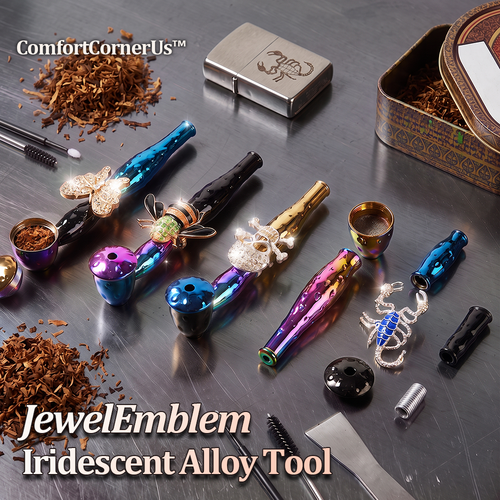 ComfortCornerUs™ JewelEmblem Iridescent Alloy Tool