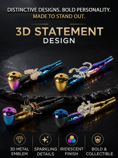 ComfortCornerUs™ JewelEmblem Iridescent Alloy Tool