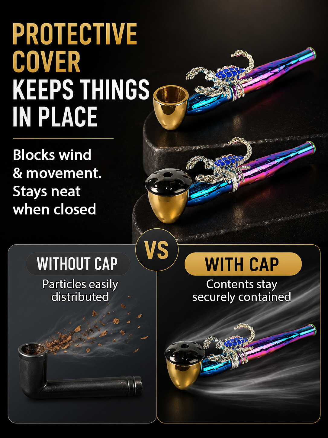 ComfortCornerUs™ JewelEmblem Iridescent Alloy Tool