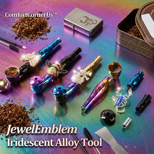 ComfortCornerUs™ JewelEmblem Iridescent Alloy Tool