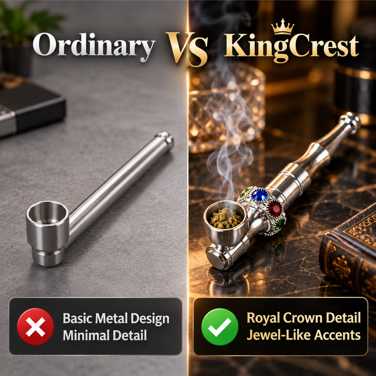 ComfortCornerUs™ KingCrest Royal Crown Alloy Pocket Tool