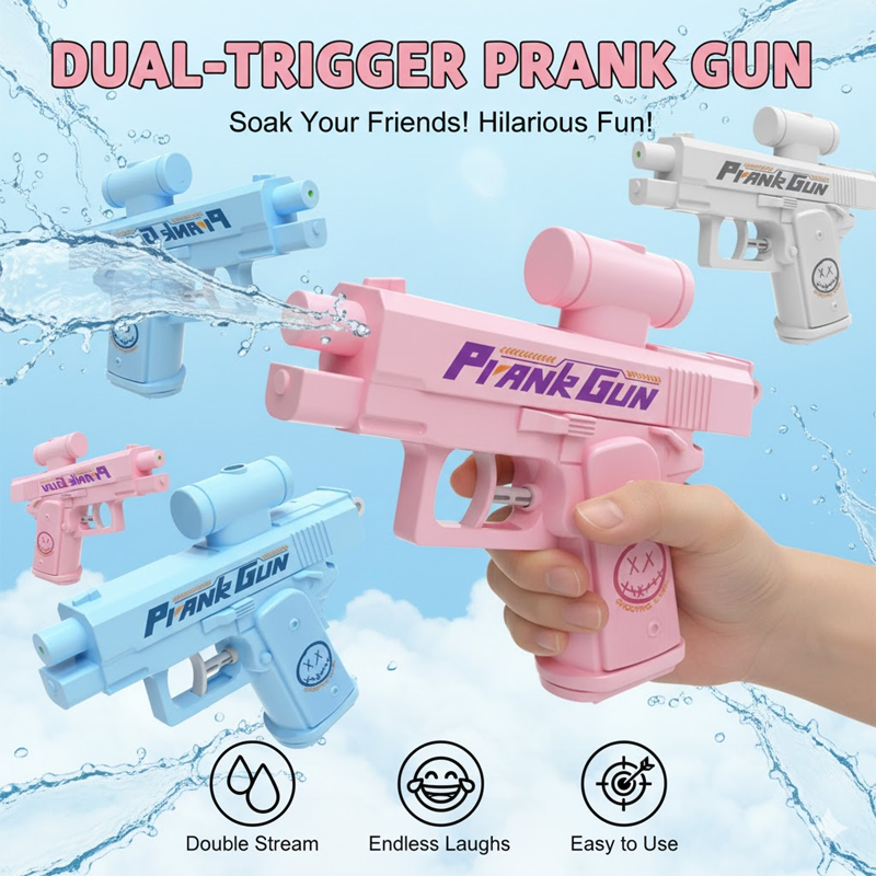 ComfortCornerUs™ LaughJet Dual-Trigger Prank Water Gun