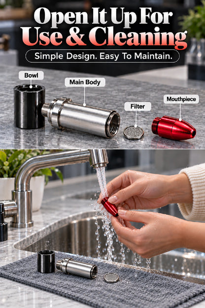 ComfortCornerUs™ LipLush Stylish Alloy Pocket Tool
