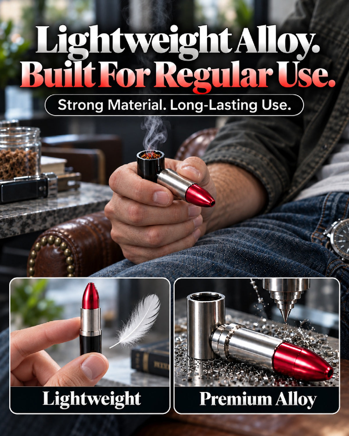 ComfortCornerUs™ LipLush Stylish Alloy Pocket Tool