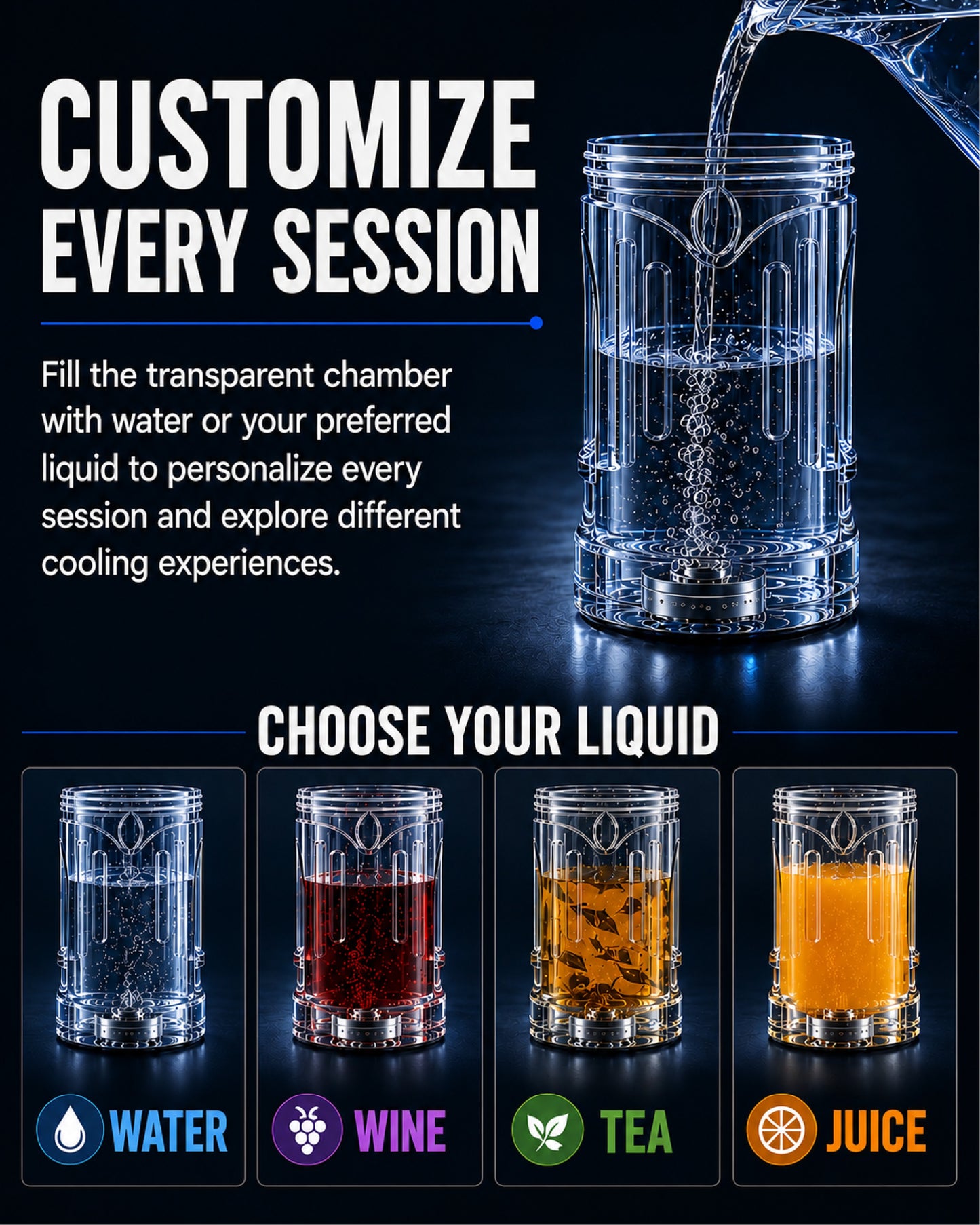 ComfortCornerUs™ LiquidChill Pro Cooling Chamber
