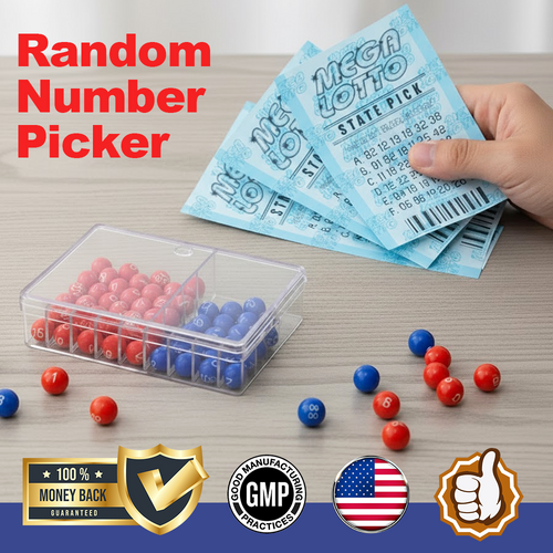 ComfortCornerUs™ LottoShake Random Number Picker