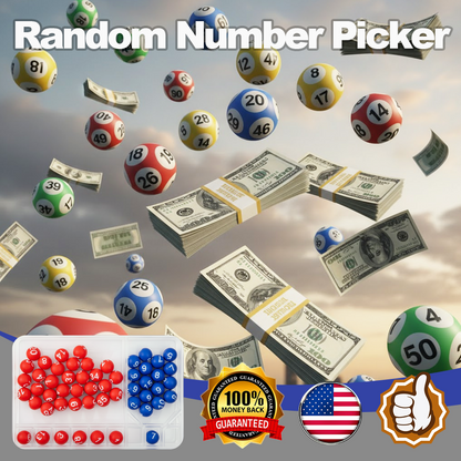 ComfortCornerUs™ LottoShake Random Number Picker