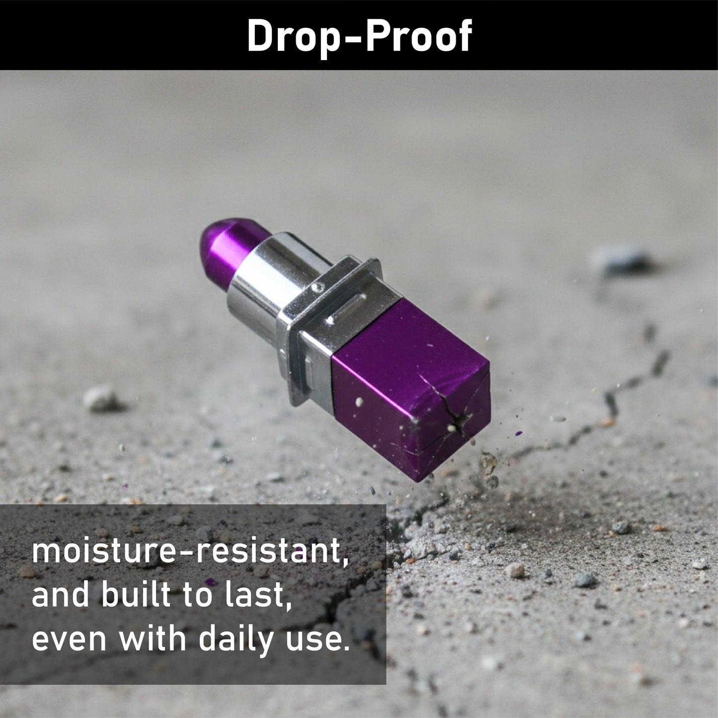 ComfortCornerUs™ LuxeStick Alloy Lipstick Pod
