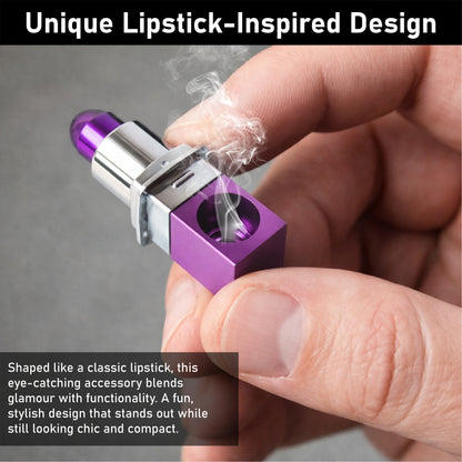 ComfortCornerUs™ LuxeStick Alloy Lipstick Pod