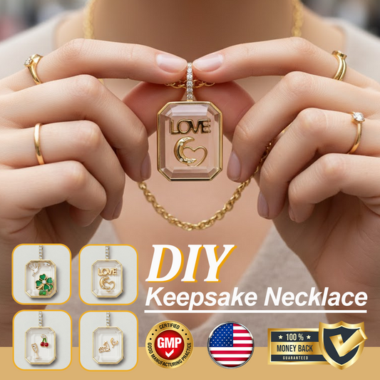 🔥TikTok Hot Sellers- ComfortCornerUs™ LuxeStorage DIY Keepsake Necklace