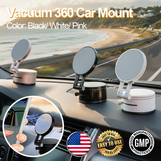 🔥TikTok Hot Sellers- ComfortCornerUs™ MagForce Vacuum 360 Car Mount