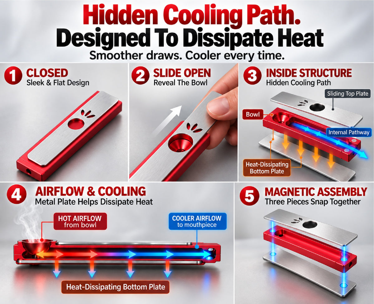 ComfortCornerUs™ MagSlide 3-Piece Slim Alloy Pocket Tool