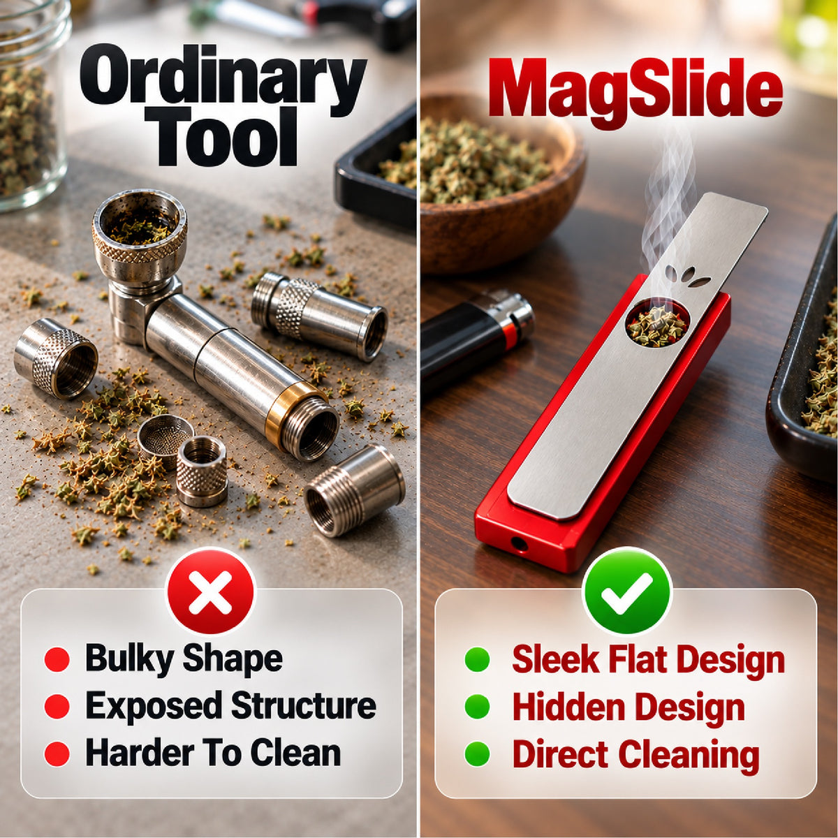 ComfortCornerUs™ MagSlide 3-Piece Slim Alloy Pocket Tool