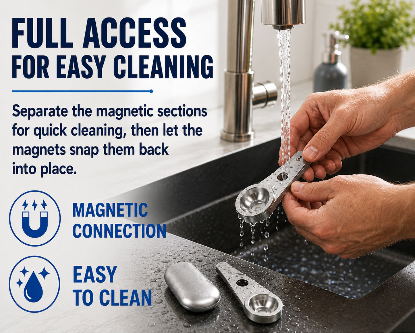ComfortCornerUs™ MagSpoon Magnetic Alloy Pocket Tool