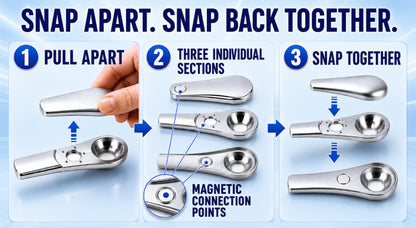 ComfortCornerUs™ MagSpoon Magnetic Alloy Pocket Tool
