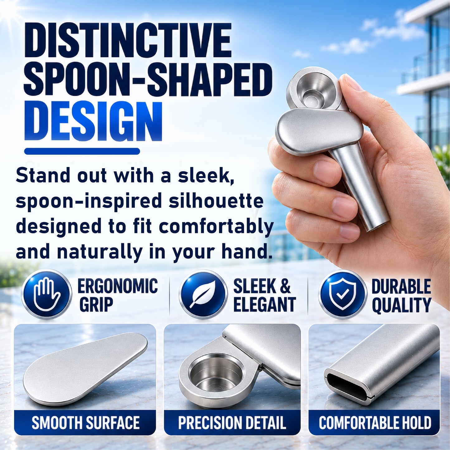 ComfortCornerUs™ MagSpoon Magnetic Alloy Pocket Tool