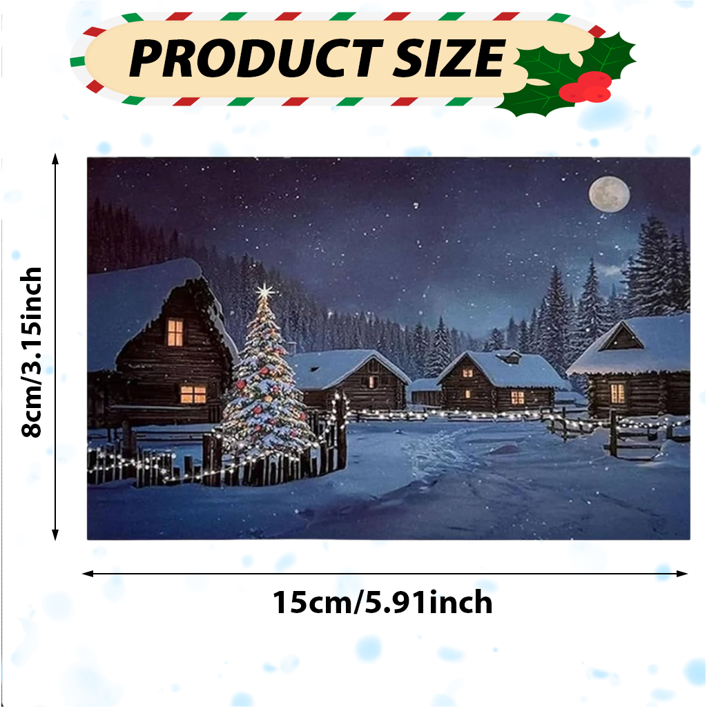 🔥TikTok Hot Sellers- ComfortCornerUs™ MagicGlow Heat-Activated Christmas Card