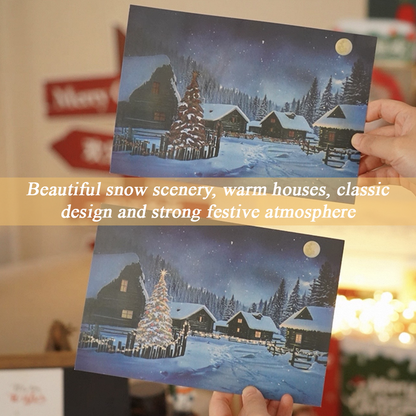🔥TikTok Hot Sellers- ComfortCornerUs™ MagicGlow Heat-Activated Christmas Card