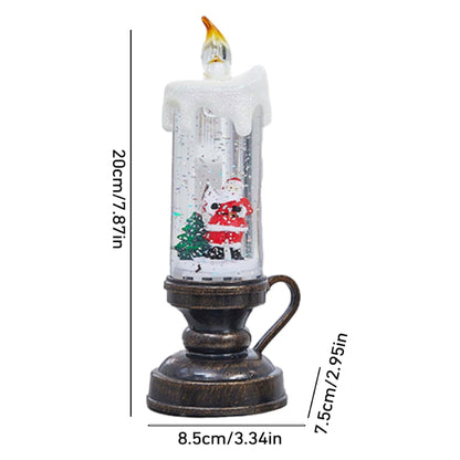 ComfortCornerUs™ MerryLight Holiday Lantern Candle