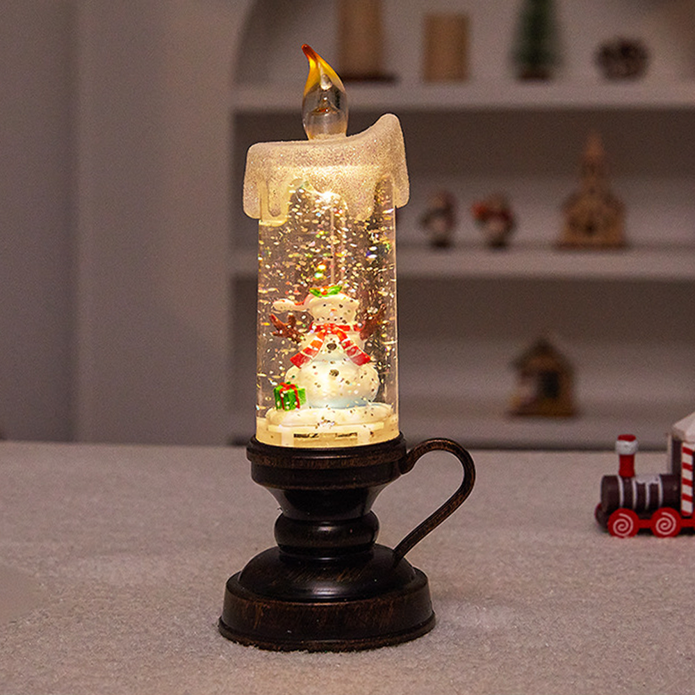 ComfortCornerUs™ MerryLight Holiday Lantern Candle