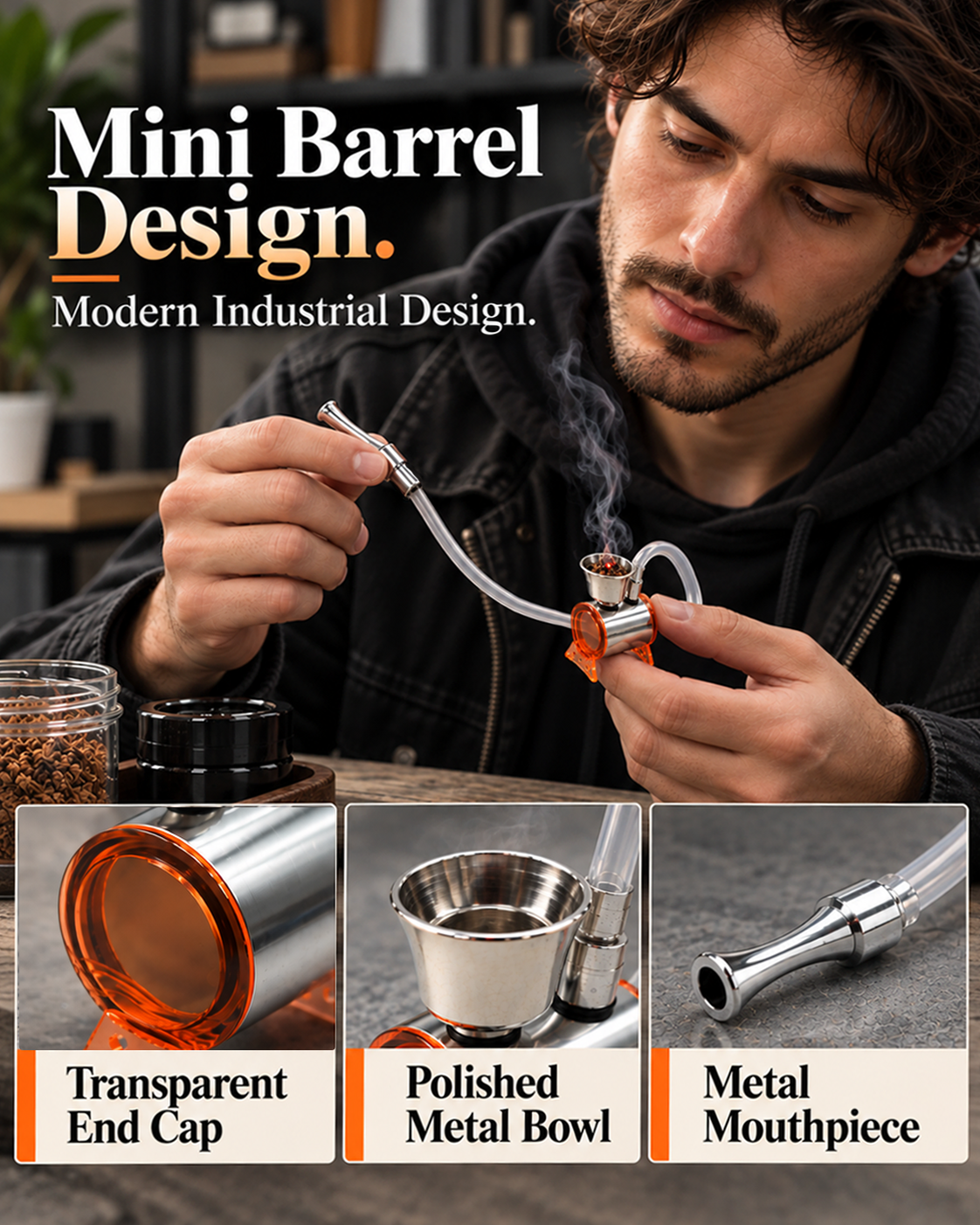 ComfortCornerUs™ MiniBarrel Alloy Water Chamber Tool