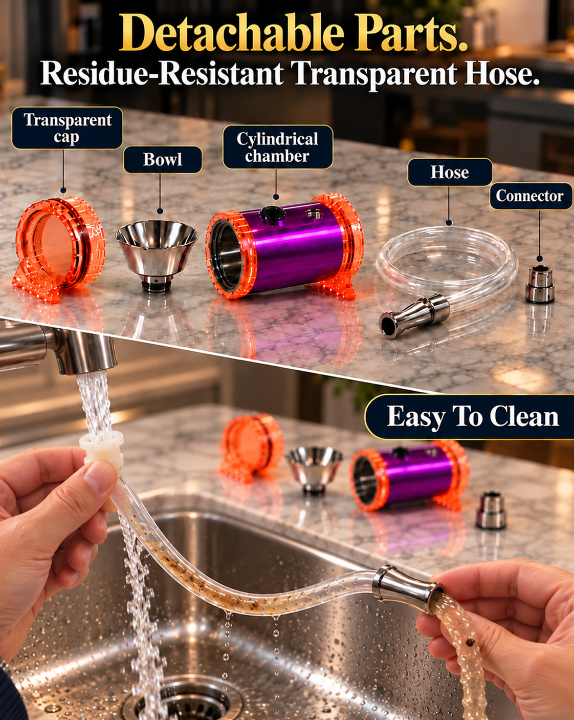 ComfortCornerUs™ MiniBarrel Alloy Water Chamber Tool
