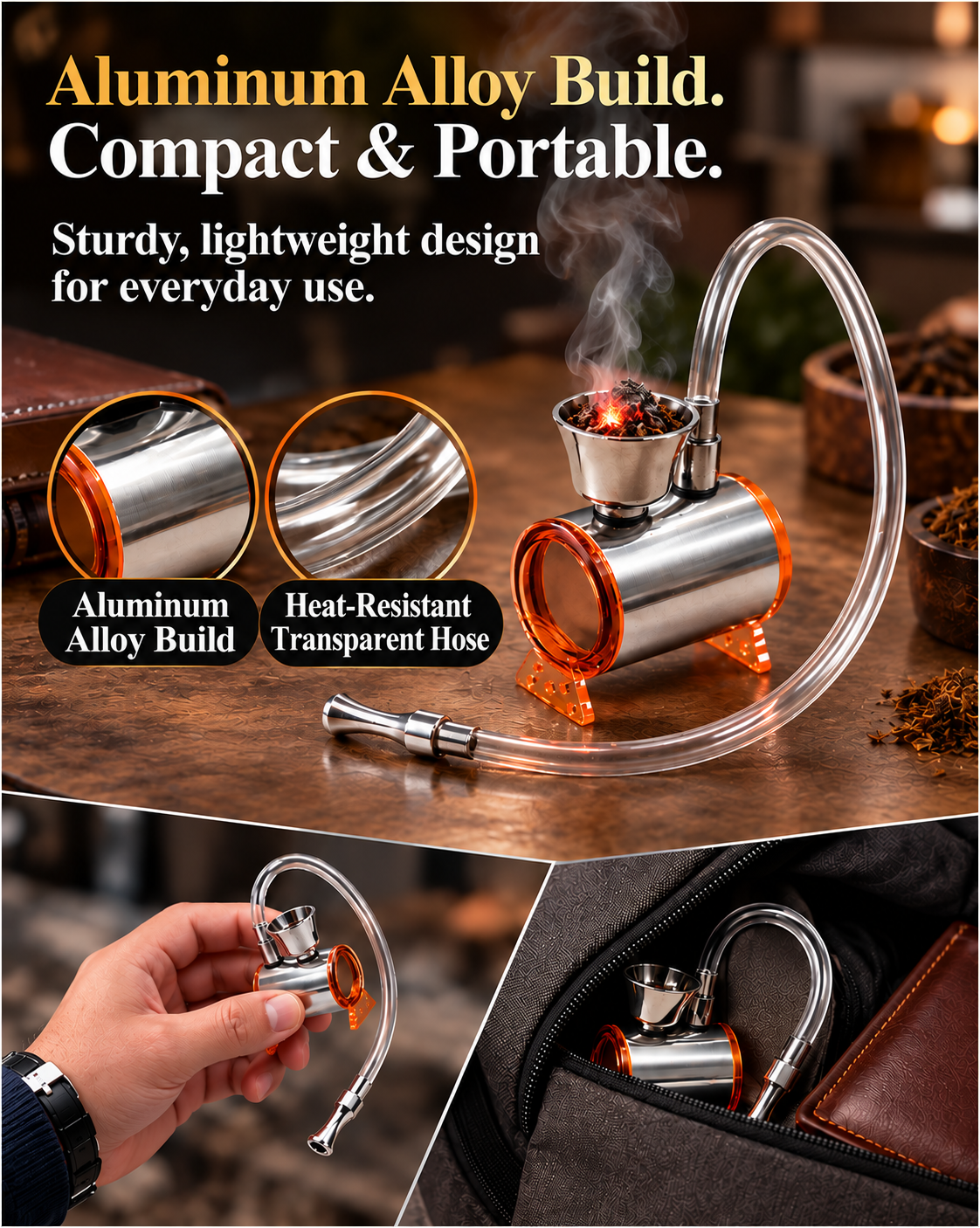 ComfortCornerUs™ MiniBarrel Alloy Water Chamber Tool