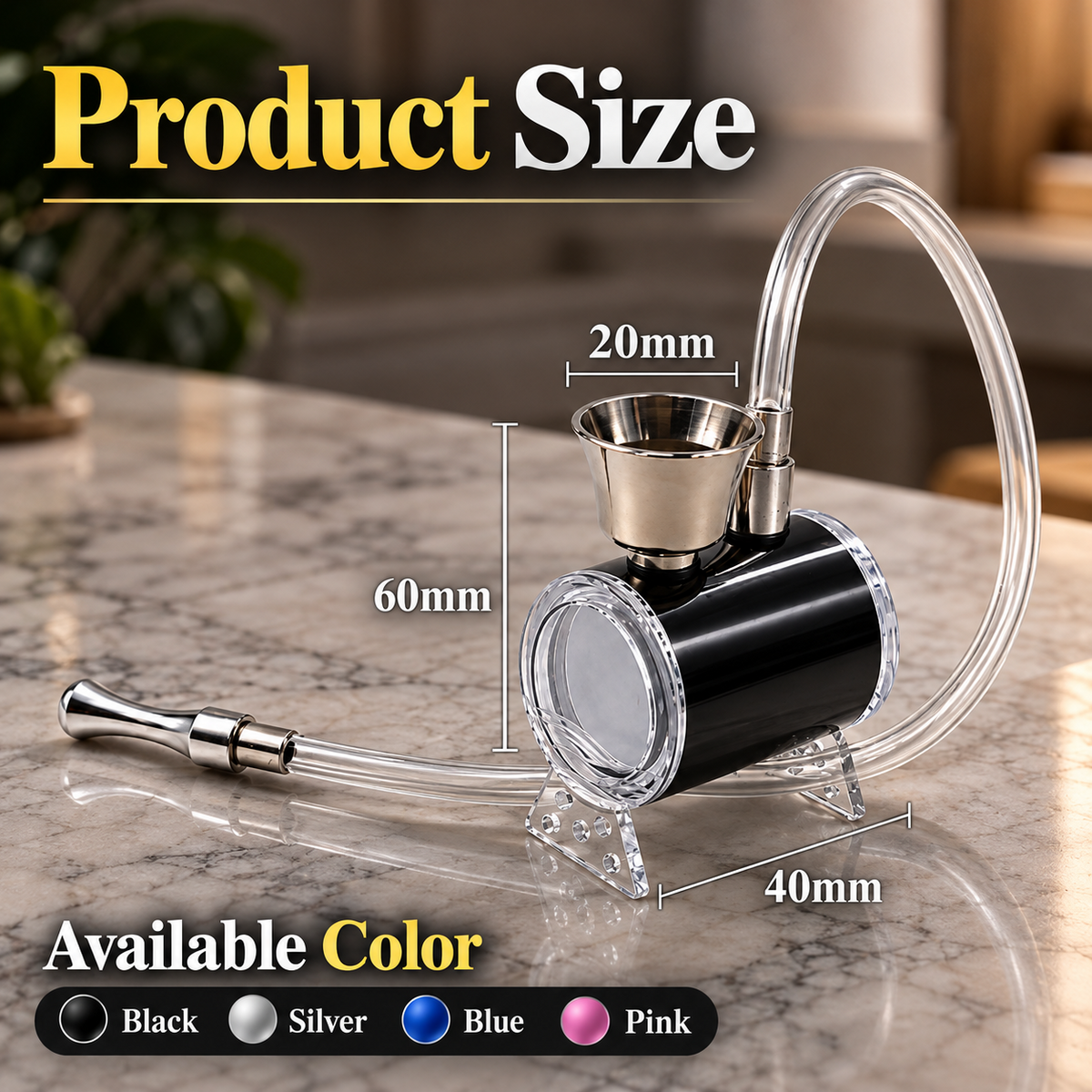 ComfortCornerUs™ MiniBarrel Alloy Water Chamber Tool