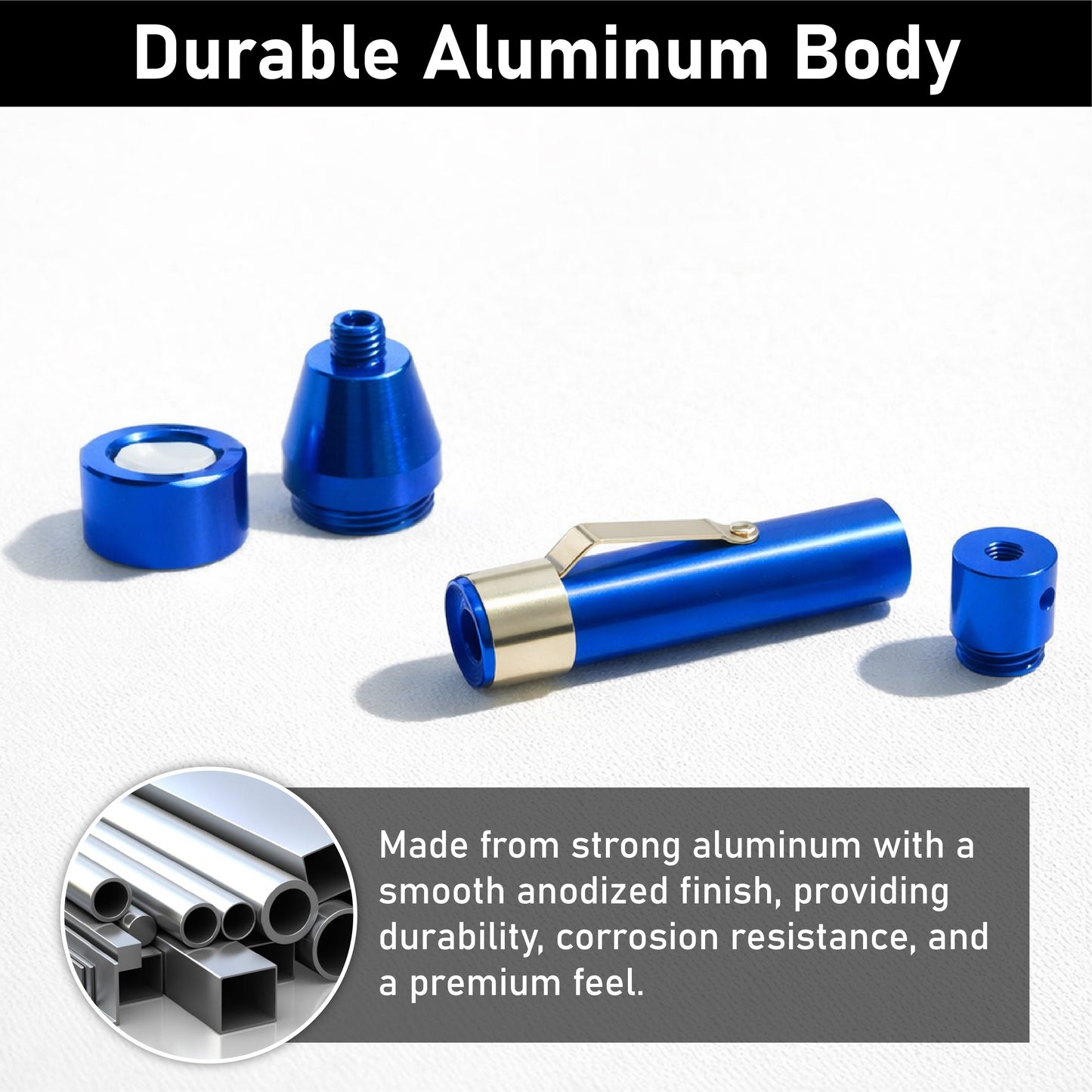 ComfortCornerUs™ MiniTorch Alloy Pocket Tool