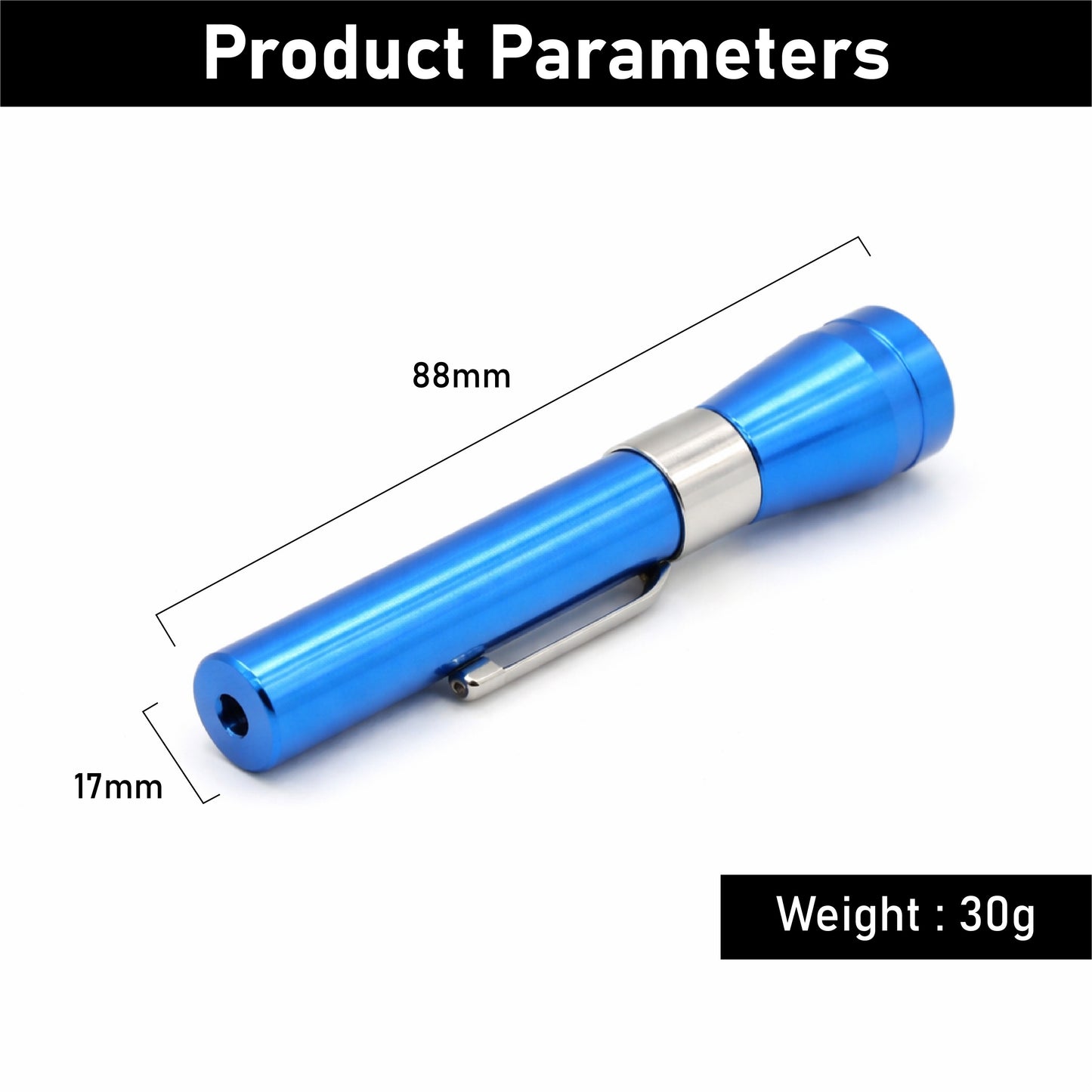 ComfortCornerUs™ MiniTorch Alloy Pocket Tool