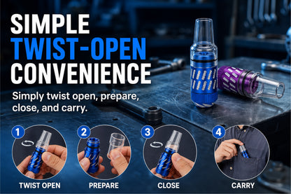 ComfortCornerUs™ MiniTwist Pocket Alloy Chamber